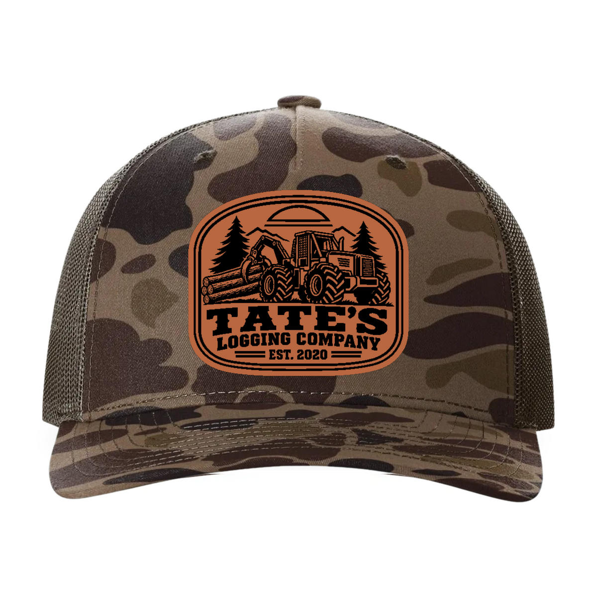 Tate's Logging Skitter Leather Patch