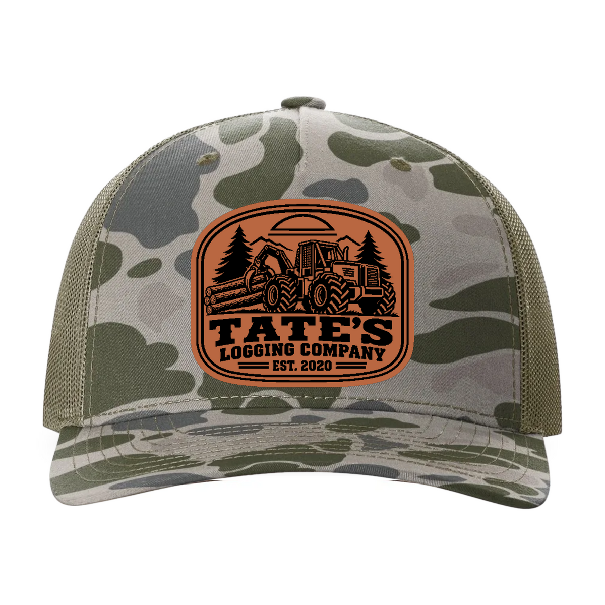 Tate's Logging Skitter Leather Patch