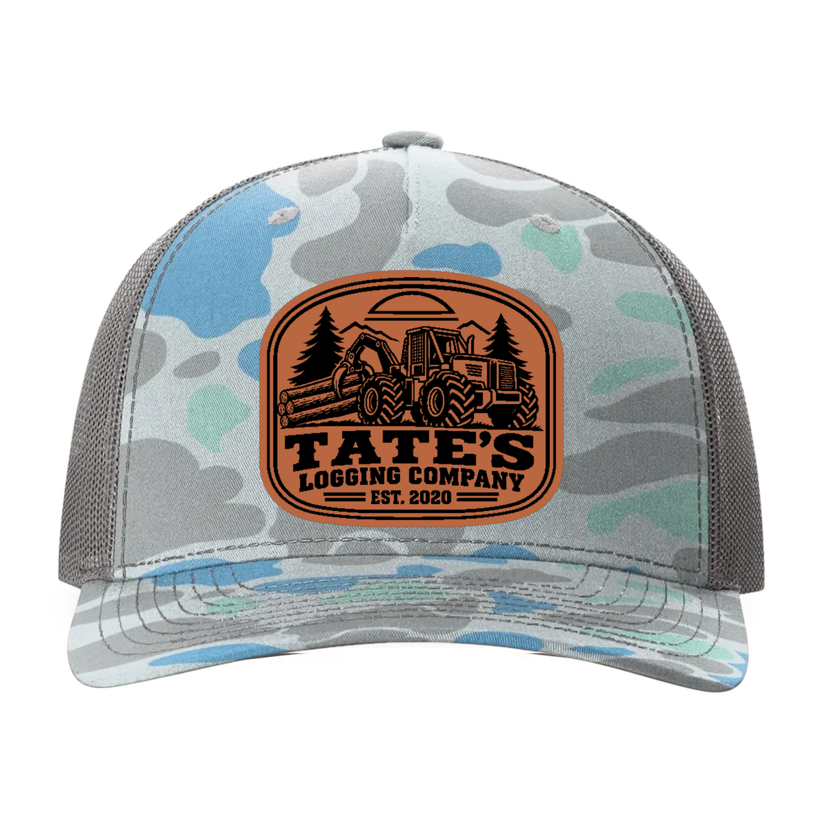 Tate's Logging Skitter Leather Patch