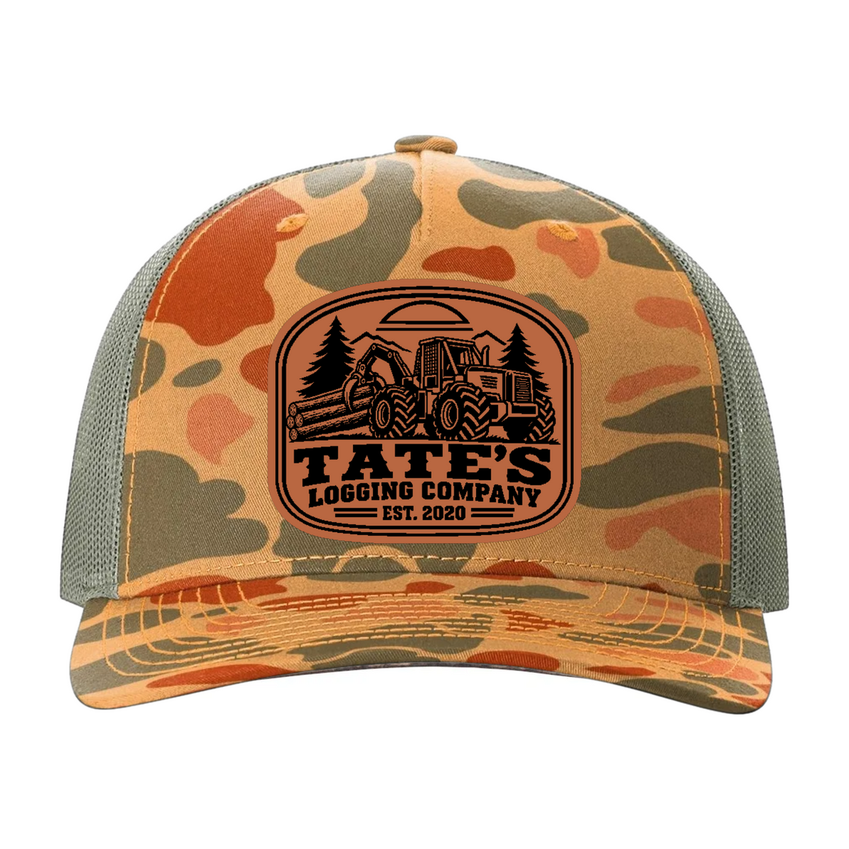 Tate's Logging Skitter Leather Patch