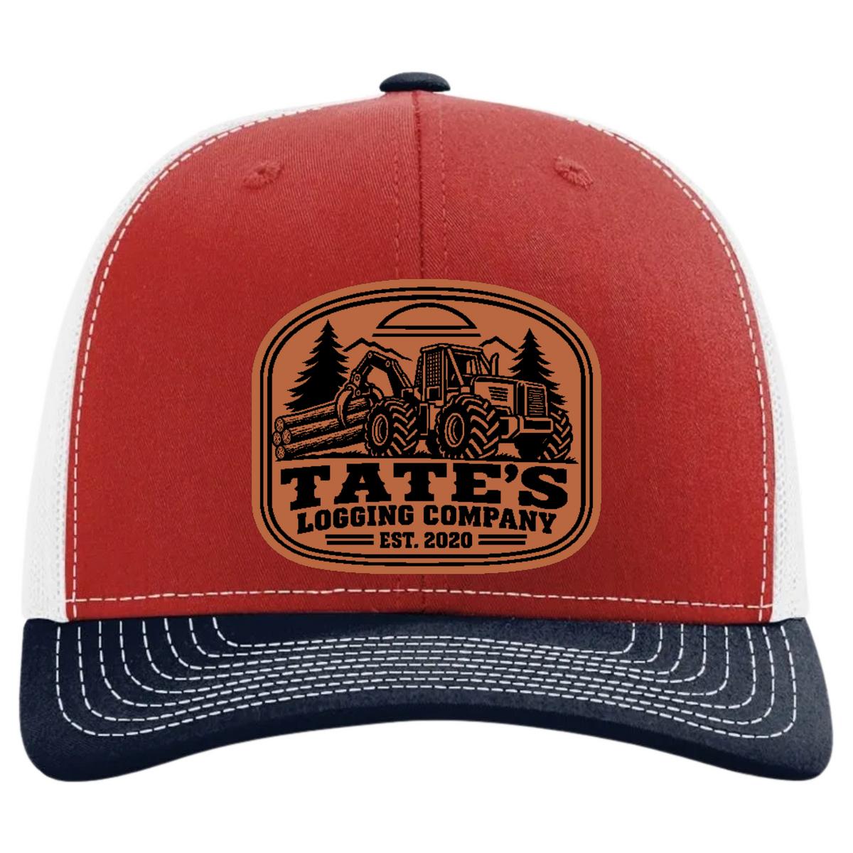 Tate's Logging Skitter Leather Patch