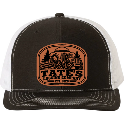 Tate's Logging Skitter Leather Patch
