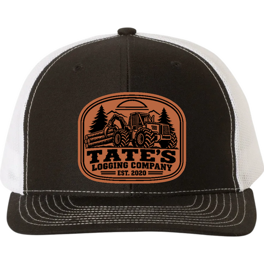 Tate's Logging Skitter Leather Patch