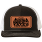 Tate's Logging Log Truck Leather Patch