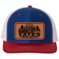 Tate's Logging Log Truck Leather Patch