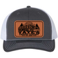 Tate's Logging Log Truck Leather Patch