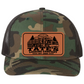 Tate's Logging Log Truck Leather Patch