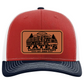 Tate's Logging Log Truck Leather Patch