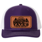 Tate's Logging Log Truck Leather Patch