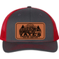 Tate's Logging Log Truck Leather Patch
