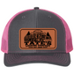 Tate's Logging Log Truck Leather Patch