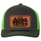 Tate's Logging Log Truck Leather Patch