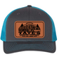 Tate's Logging Log Truck Leather Patch