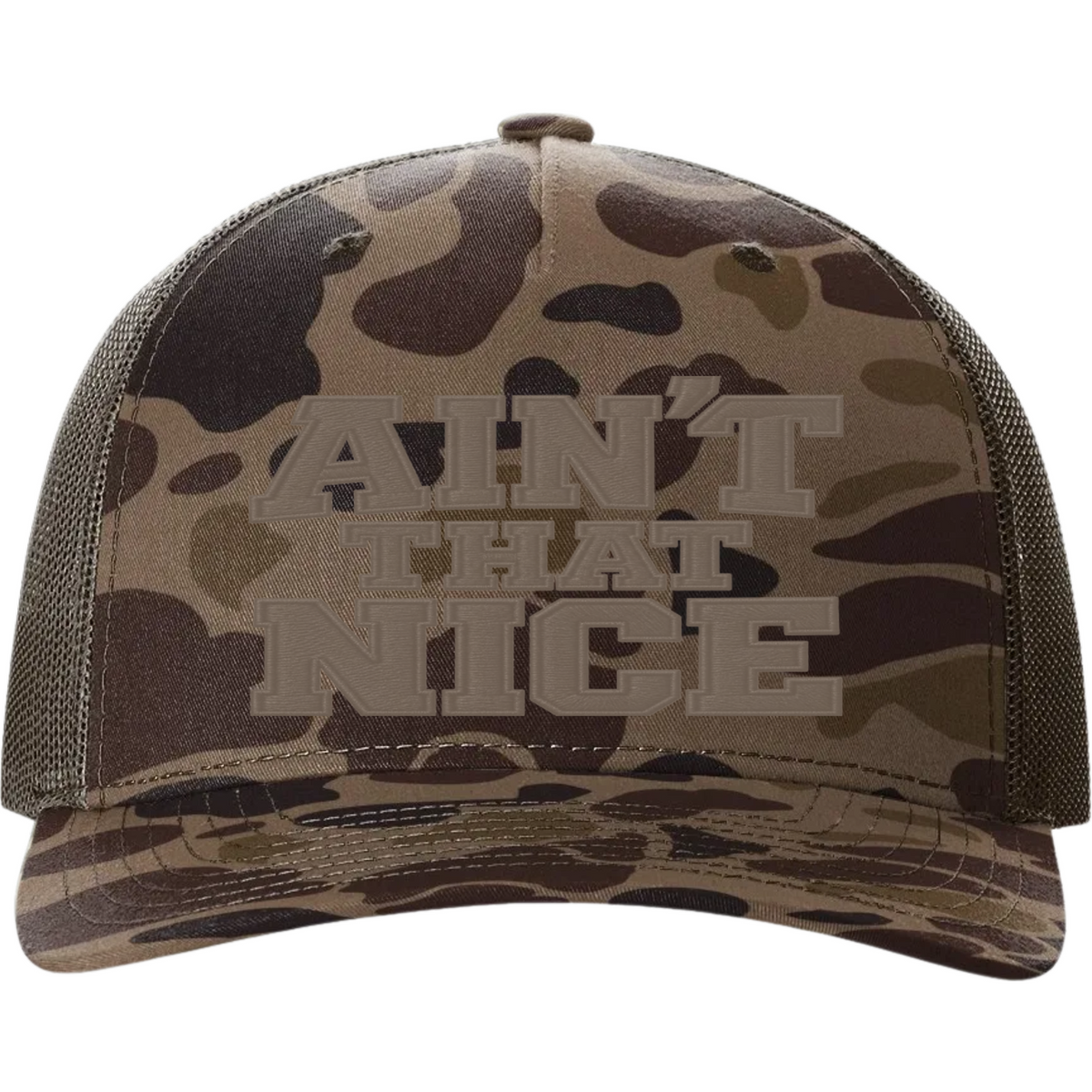 Tate's Logging Ain't That Nice Embroidered Hat