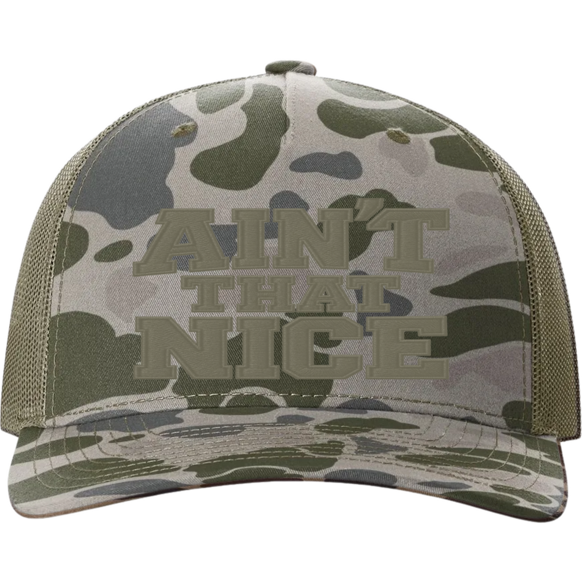 Tate's Logging Ain't That Nice Embroidered Hat