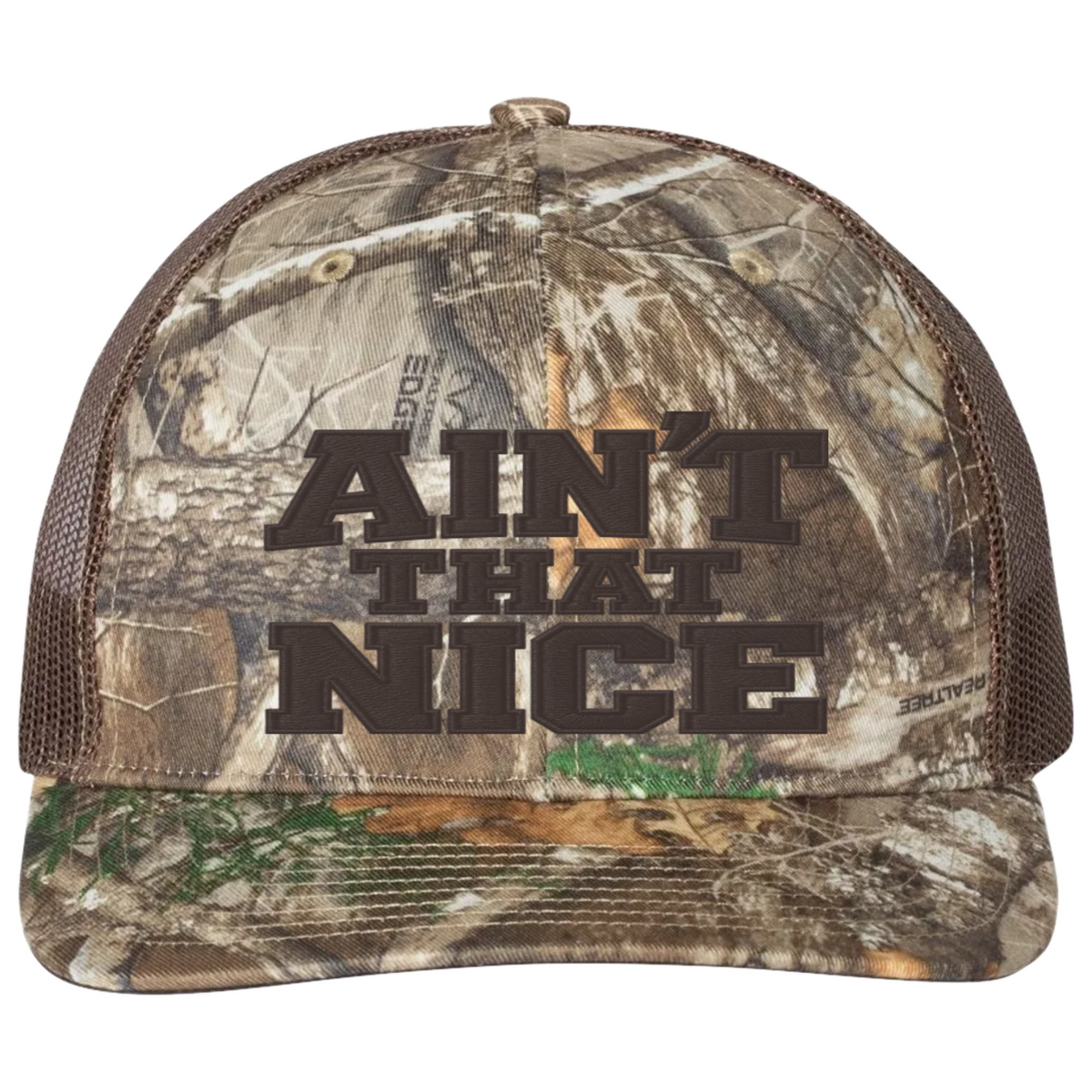 Tate's Logging Ain't That Nice Embroidered Hat