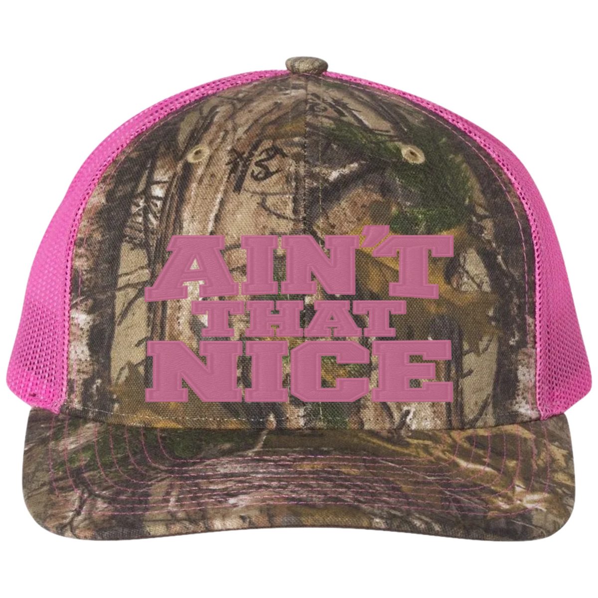 Tate's Logging Ain't That Nice Embroidered Hat