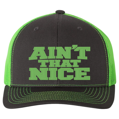 Tate's Logging Ain't That Nice Embroidered Hat